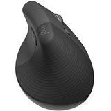 Logitech Lift - Verticale ergonomische muis - Rechtshandig - Donkergrijs