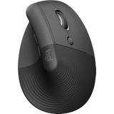 Logitech Lift - Verticale ergonomische muis - Rechtshandig - Donkergrijs