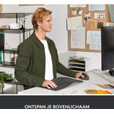 Logitech - Lift Draadloze Ergonomische Muis - Voor Linkshandigen - Zwart - Optische Sensor