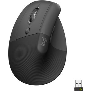 Logitech Lift - Verticale ergonomische muis - Linkshandig - Graphite