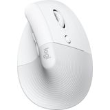 Logitech - Lift - Draadloze Muis - Wit - Ergonomisch Ontwerp