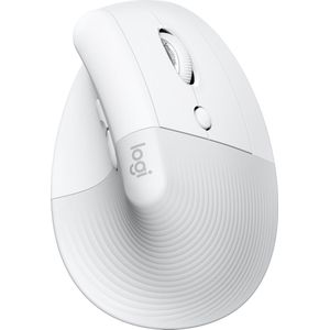Logitech - Lift - Draadloze Muis - Wit - Ergonomisch Ontwerp