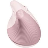 Logitech Lift ergonomische vertikale Maus für Rechtshänder (kabellos, pink)
