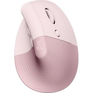 Logitech Lift - Verticale ergonomische muis - Rechtshandig - Roze