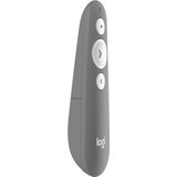 Logitech R500S - Draadloze Laser Presenter - Presentatieklikker - Bluetooth - Grijs
