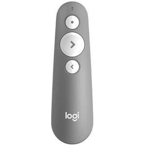 Logitech R500S - Draadloze Laser Presenter - Presentatieklikker - Bluetooth - Grijs