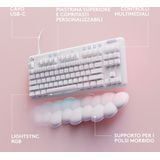 Logitech G G713 Gamingtoetsenbord - Wit - Kabel - LIGHTSYNC RGB-Verlichting