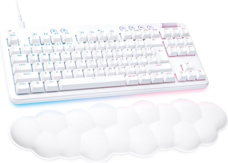 Logitech G G713 Gamingtoetsenbord - Wit - Kabel - LIGHTSYNC RGB-Verlichting