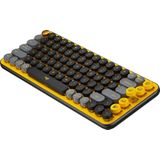 Logitech Pop Keys - Draadloos Mechanisch Emoji Toetsenbord - AZERTY - Blast Yellow