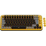Logitech Pop Keys - Draadloos Mechanisch Emoji Toetsenbord - AZERTY - Blast Yellow