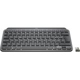 Logitech - MX Keys Mini - Draadloos Toetsenbord - Grijs - Compact - Oplaadbaar