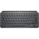 Logitech - MX Keys Mini - Draadloos Toetsenbord - Grijs - Compact - Oplaadbaar