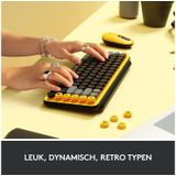Logitech POP Keys Toetsenbord - Geel