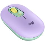 Logitech Pop-muis, draadloze muis met emoji‘s, personaliseerbaar, SilentTouch-technologie, nauwkeurige scrolling/snelheid, compact design, bluetooth, USB, multi-apparaten, compatibel met OS - Daydream