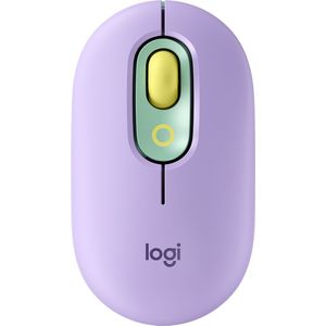 Logitech POP Mouse, draadloze muis met aanpasbare emoji's, SilentTouch-technologie, nauwkeurig/snel scrollen, compact ontwerp, Bluetooth, Multi-Device, OS-Compatibel - Daydream