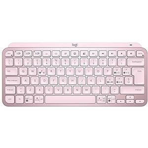Logitech MX Keys Mini toetsenbord RF-draadloos + Bluetooth QWERTY Italiaans Roze