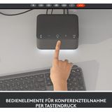 Logitech - Logi Dock - USB Hub - Dockingstation - Zwart - Kunststof