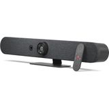 Logitech - Rally Bar Mini - Videoconferentiesysteem - Grafiet - 4K Ultra HD