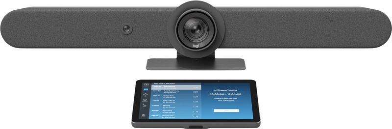 Logitech - Rally Bar - Videoconferentiesysteem - Draadloos - Zwart