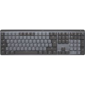 Logitech Master Series MX Mechanical - Tastatur - hinterleuchtet - kabellos - Bluetooth LE - QWERTZ