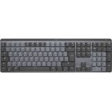 Logitech MX Mechanical toetsenbord RF draadloos + Bluetooth QWERTZ Duits Grafiet, Grijs