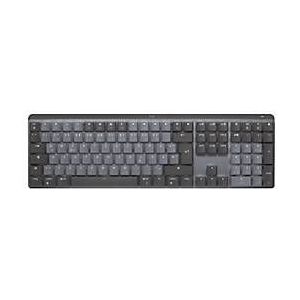 Logitech MX Mechanical toetsenbord RF-draadloos + Bluetooth QWERTY Deens, Fins, Noors, Zweeds Grafiet, Grijs
