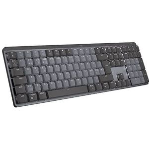 Logitech Master Series MX Mechanical - Tastatur - hinterleuchtet - kabellos - Bluetooth LE - QWERTY