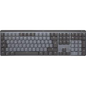 Logitech MX Mechanical toetsenbord RF-draadloos + Bluetooth QWERTY Deens, Fins, Noors, Zweeds Grafiet, Grijs