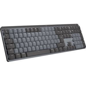 Logitech MX Mechanical - Draadloos mechanisch toetsenbord - Tactile - QWERTY ISO - Grijs