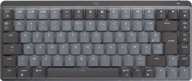 Logitech MX Mechanical Mini - Toetsenbord - FR AZERTY - Grijs