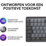 Logitech - MX Mini - Toetsenbord - Grafiet - RF-draadloos - Bluetooth - QWERTY US International