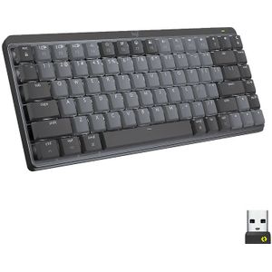 Logitech MX Mechanical Mini - Toetsenbord - QWERTY ISO - Grijs