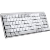 Logitech MX Mechanical Mini - Draadloos Toetsenbord - Geschikt voor Mac - QWERTZ - Wit