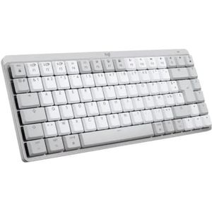 Logitech MX Mini Mechanical for Mac toetsenbord Bluetooth QWERTY Amerikaans Engels Grijs, Wit
