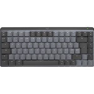 Logitech MX mechanisch mini-toetsenbord voor Mac, draadloos, verlicht, QWERTY Pan Nordic - Space Grey