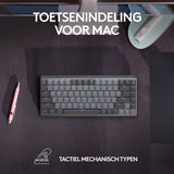 Logitech - MX Mechanical Mini - Draadloos Toetsenbord - Zwart - Mechanisch