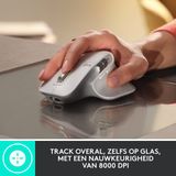Logitech - MX Master 3S - Computer Muis - Zwart - Hoogwaardige Ervaring