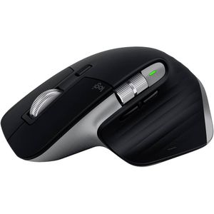 Logitech MX Master 3S FOR MAC Maus ergonomisch kabellos spacegrau