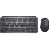 Logitech 920 011054 toetsenbord Inclusief muis RF draadloos + Bluetooth QWERTZ Duits Grafiet