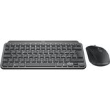 Logitech MX Keys Mini Combo for Business toetsenbord Inclusief muis RF-draadloos + Bluetooth QWERTY Italiaans Grafiet