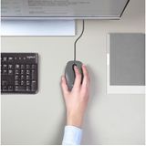 Logitech - M100 - Muismodel - Zwart - Optisch - 1000 DPI