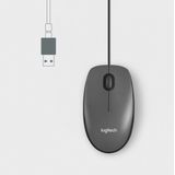 Logitech - M100 - Muismodel - Zwart - Optisch - 1000 DPI
