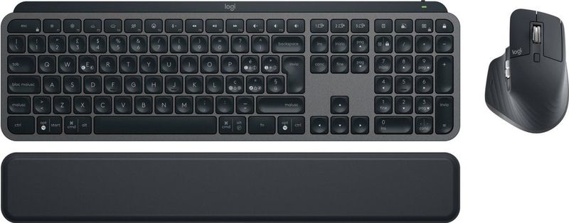 Logitech MX Keys combo for Business Gen 2 toetsenbord Inclusief muis RF-draadloos + Bluetooth QWERTY Italiaans Grafiet