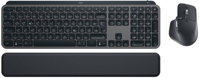 Logitech MX Keys combo for Business Gen 2 toetsenbord Inclusief muis RF-draadloos + Bluetooth QWERTY Spaans Grafiet