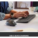 Logitech MX Keys combo for Business Gen 2 toetsenbord Inclusief muis RF-draadloos + Bluetooth QWERTY UK International Grafiet