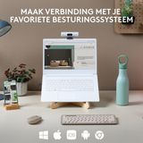 Logitech K380 - Draadloos Bluetooth Toetsenbord - Qwerty - Sand