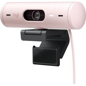 Logitech - Brio 500 - Webcam - Full HD - 1080p/30fps - Rose