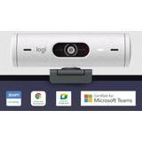 Logitech Brio 500 - Webcam - Full HD - 1080p/30fps - Off White