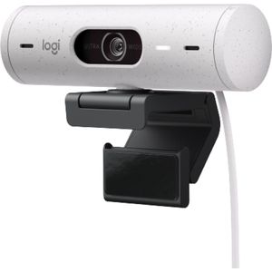 Logitech Brio 500 - Webcam - Full HD - 1080p/30fps - Off White