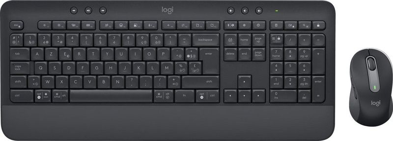 Keyboard and Wireless Mouse Logitech MK650 4000 dpi Azerty French